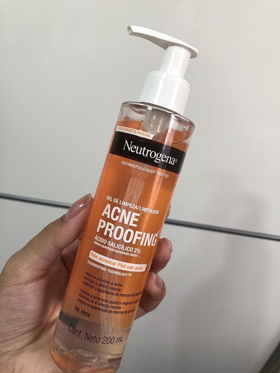 Neutrogena Gel de Limpeza Acne Proofing, 200ml