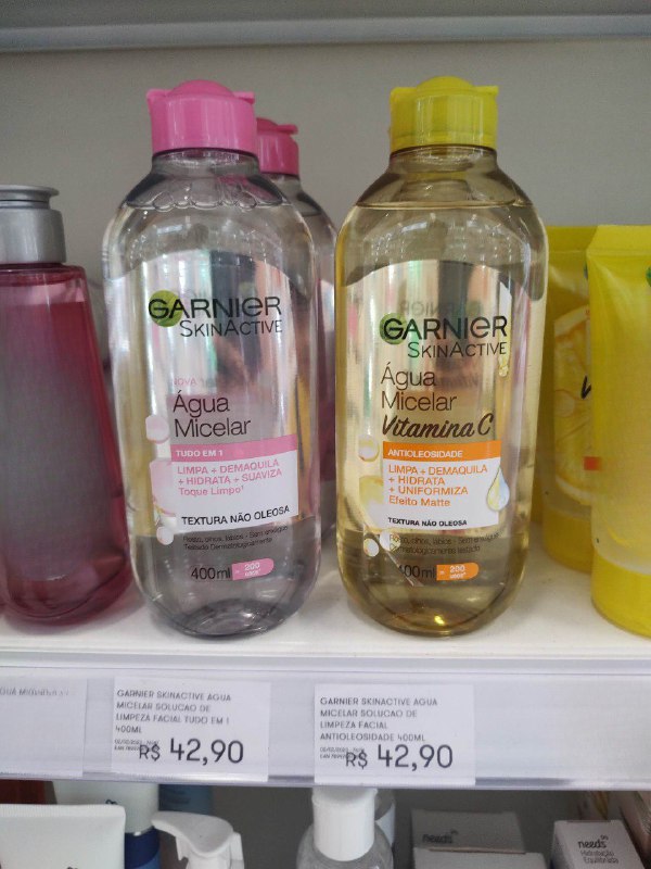 Água Micelar Garnier SkinActive , 400ml
