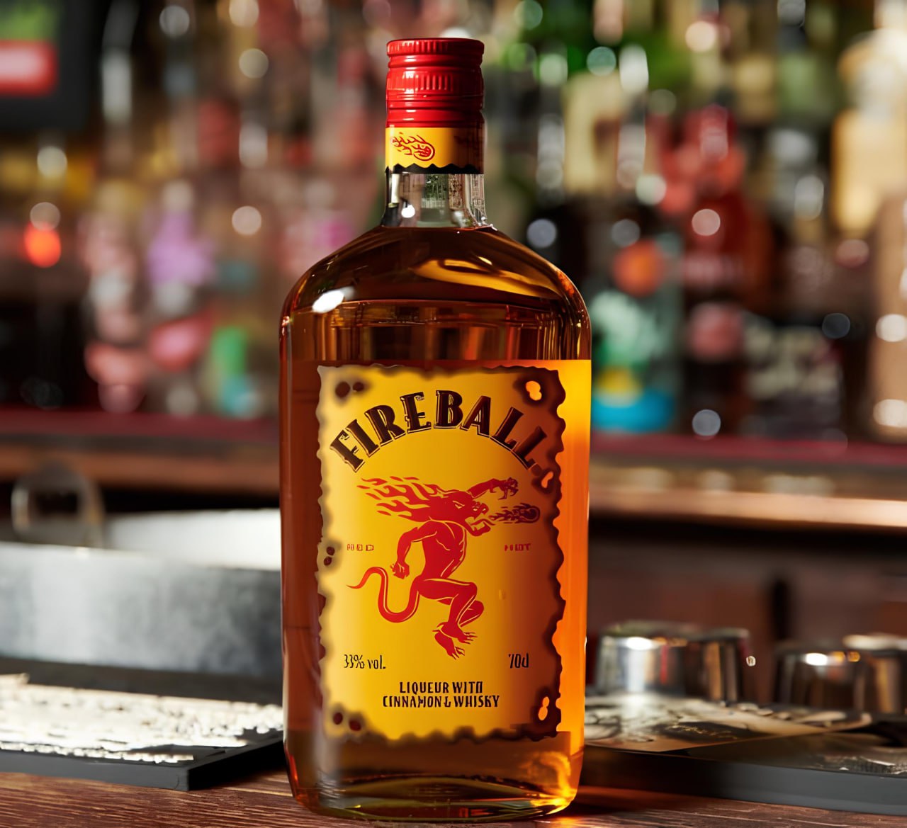 Licor Importado Fireball 750Ml