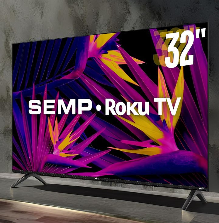 Semp Led Smart Tv 32 R6610 Hd Roku Tv