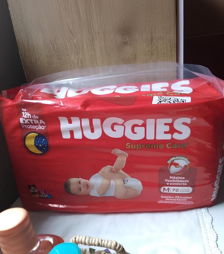 Huggies Fralda Supreme Care M 72 Un