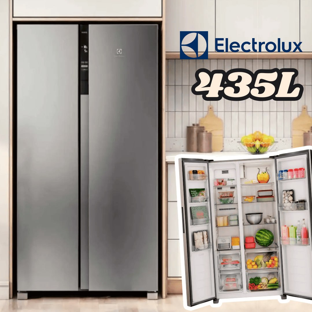 Electrolux geladeira inox IS4S 435 Litros 110v