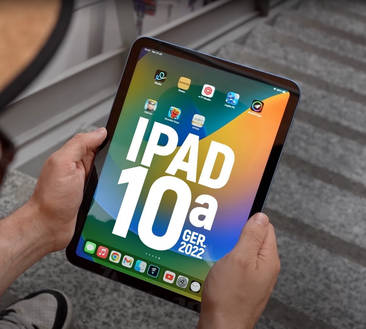iPad da Apple (10a geração): Com chip A14 Bionic, tela Liquid Retina de 10,9 polegadas, 64 GB Wi-Fi 6