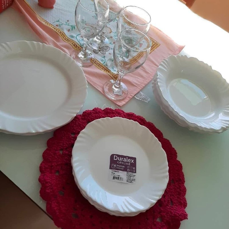 Aparelho De Jantar Pétala Nadir Figueiredo – Kit 8 Peças