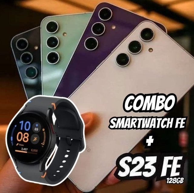 Samsung Galaxy S23 FE 5G Android 128GB + Smartwatch Samsung Galaxy Watch FE 40mm