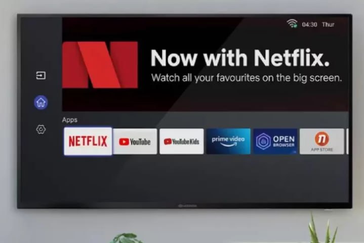 Smart TV 50” 4K DLED Rig Vizzion BR50GUA IPS – Android Wi-Fi Google Assistente 3 HDMI 2 USB