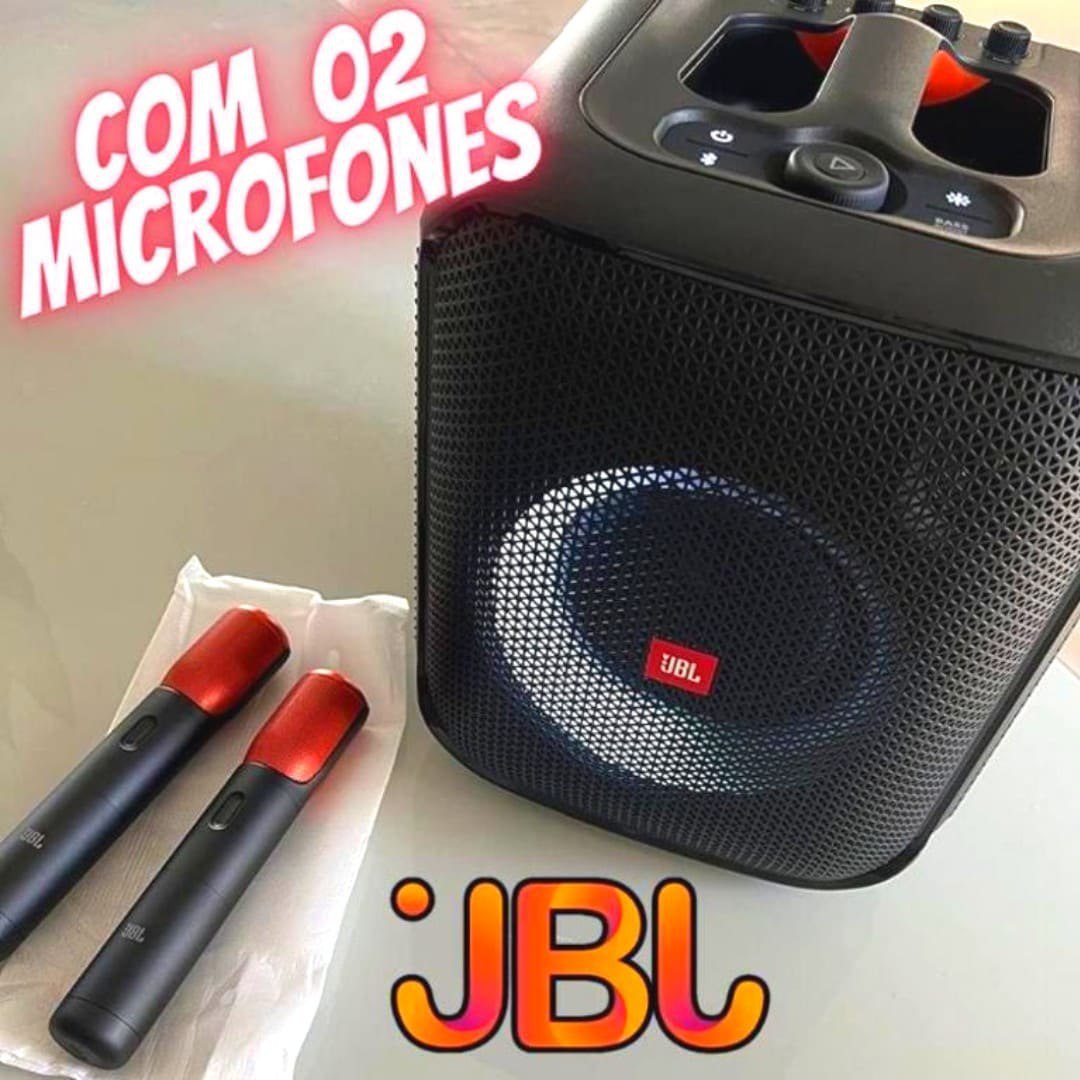 Caixa de Som JBL Party Box Encore Bluetooth – Amplificada Portátil com Microfone IPX4 100W