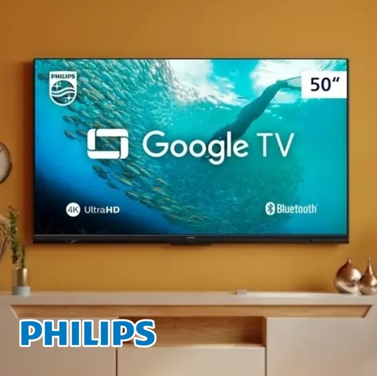 Smart Tv 50″ 4k Uhd D-led Philips Série 7019 50pug7019/78 Va Wi-fi Bluetooth Google Assistente 3 Hdmi 2 Usb