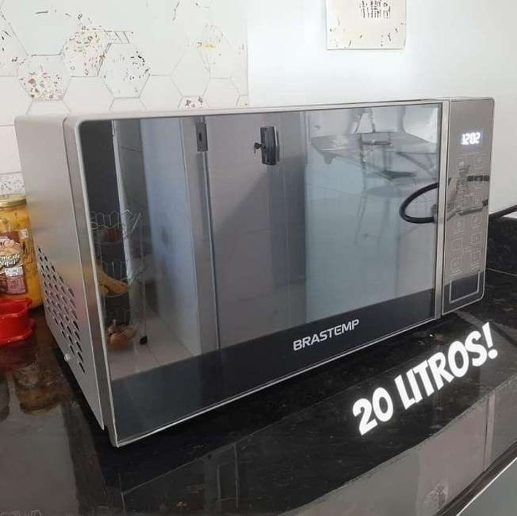 Micro-ondas Brastemp 20 Litros Em Inox Espelhado – Bms20ar 220V