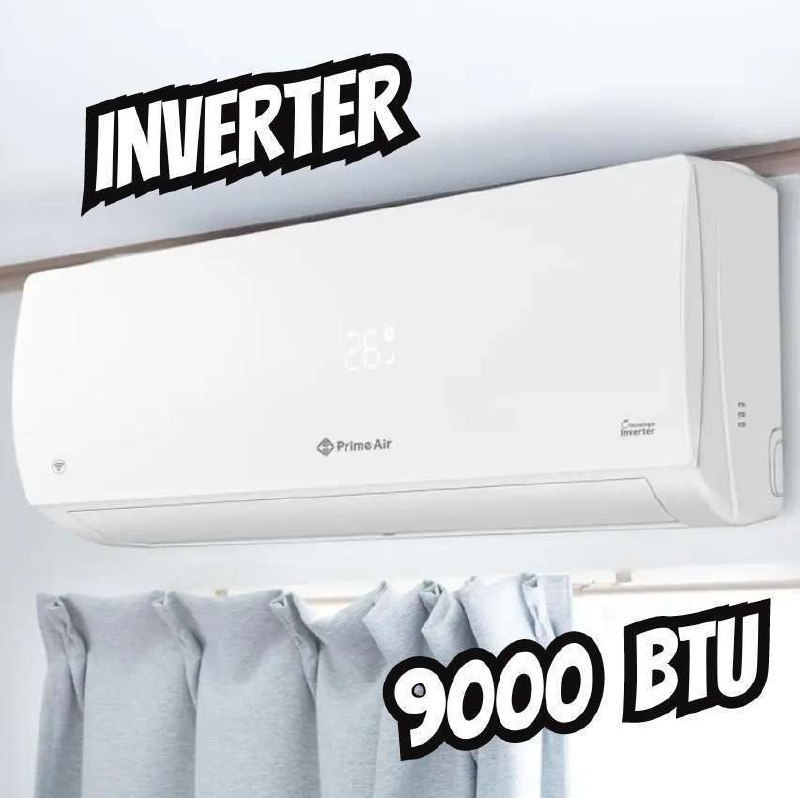 Ar-condicionado Inverter 9000 Btu/h Prime Air Frio 9000itf2 Cor Branco 220V