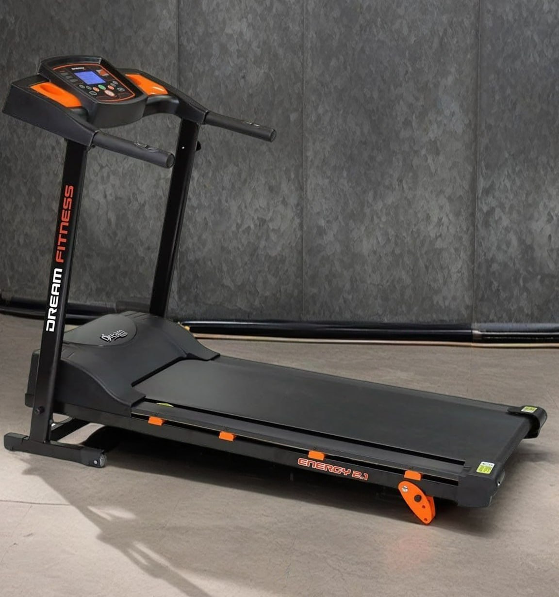 Dream Fitness, Energy 2.1 Bivolt, 5208, Esteira Eletronica, Preto