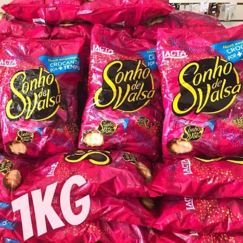 Chocolate Sonho de Valsa ou Ouro branco Pacote 1Kg