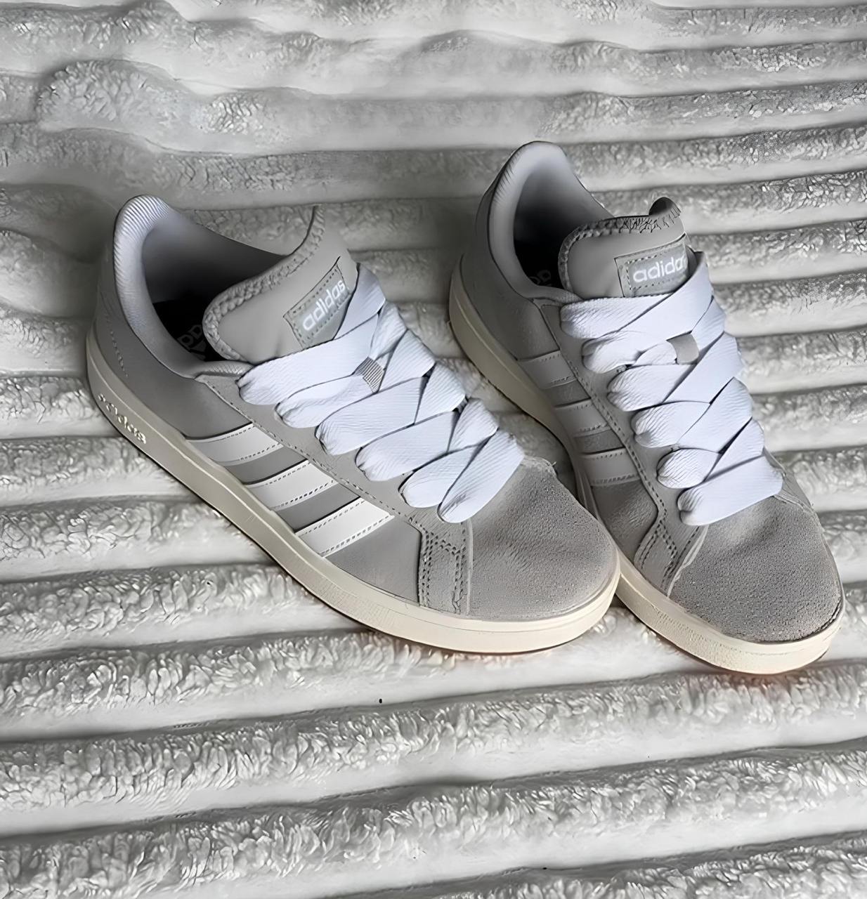 Tênis Masculino Grand Court Base Suede adidas