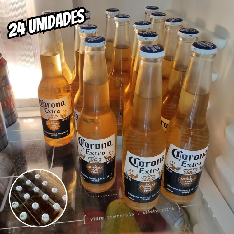 (Recorrência) Pack Cerveja Corona Extra Long Neck 330ml – 24 unidades