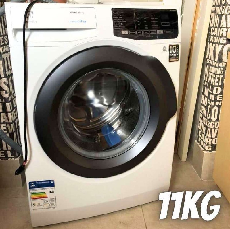 Máquina de lavar automática Electrolux Premium Care hasta 11kg 127V – branco