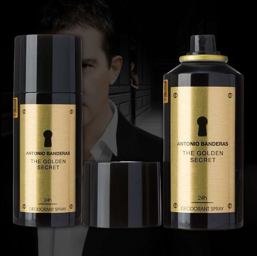 Desodorante The Golden Secret 150ml Edt Masculino Antonio Banderas
