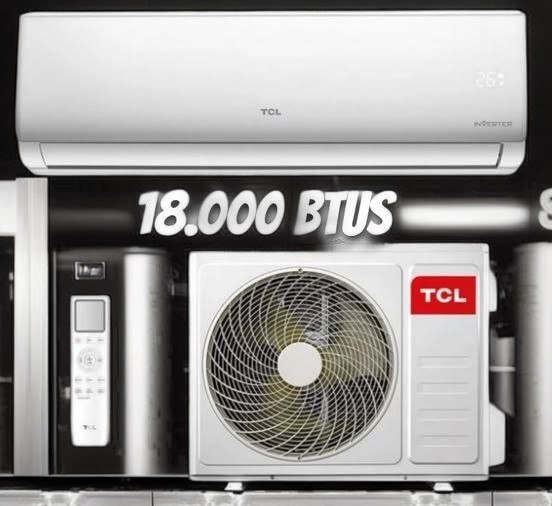 Ar condicionado split hi wall Tcl 18.000 Btu/h frio tac-18cs On/Off
