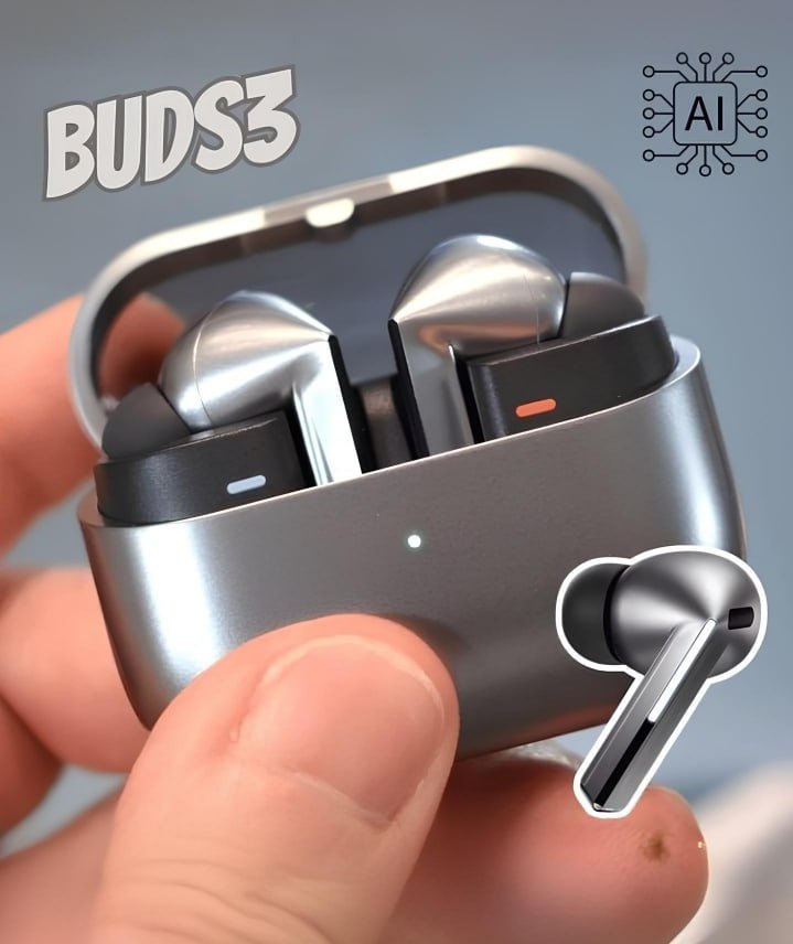 Samsung Galaxy Buds3 Fone De Ouvido Sem Fio Galaxy Ai Cinza