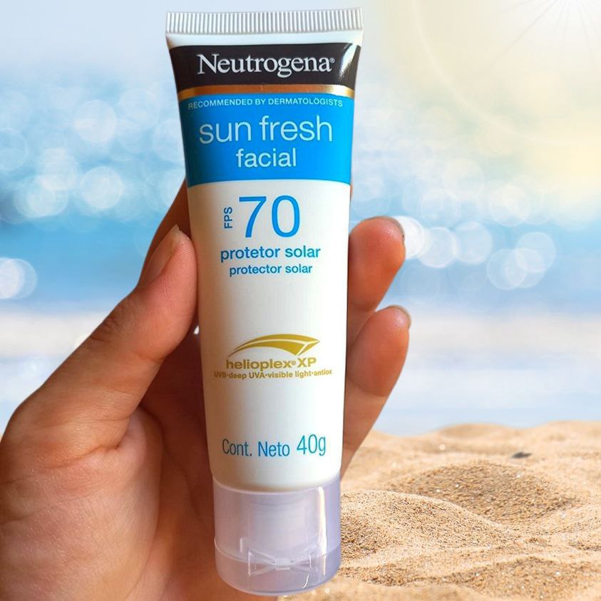 Neutrogena Sun Fresh Protetor Solar Facial FPS 70, 40g