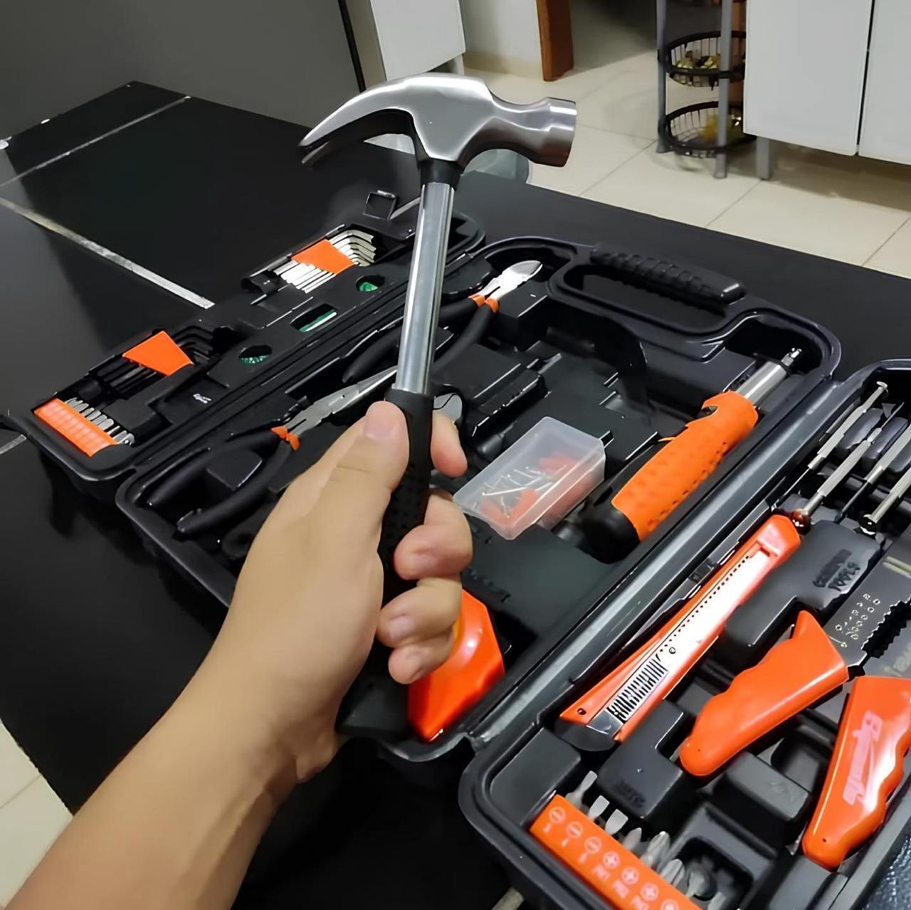 SPARTA Kit de Ferramentas 129 Peças com Maleta