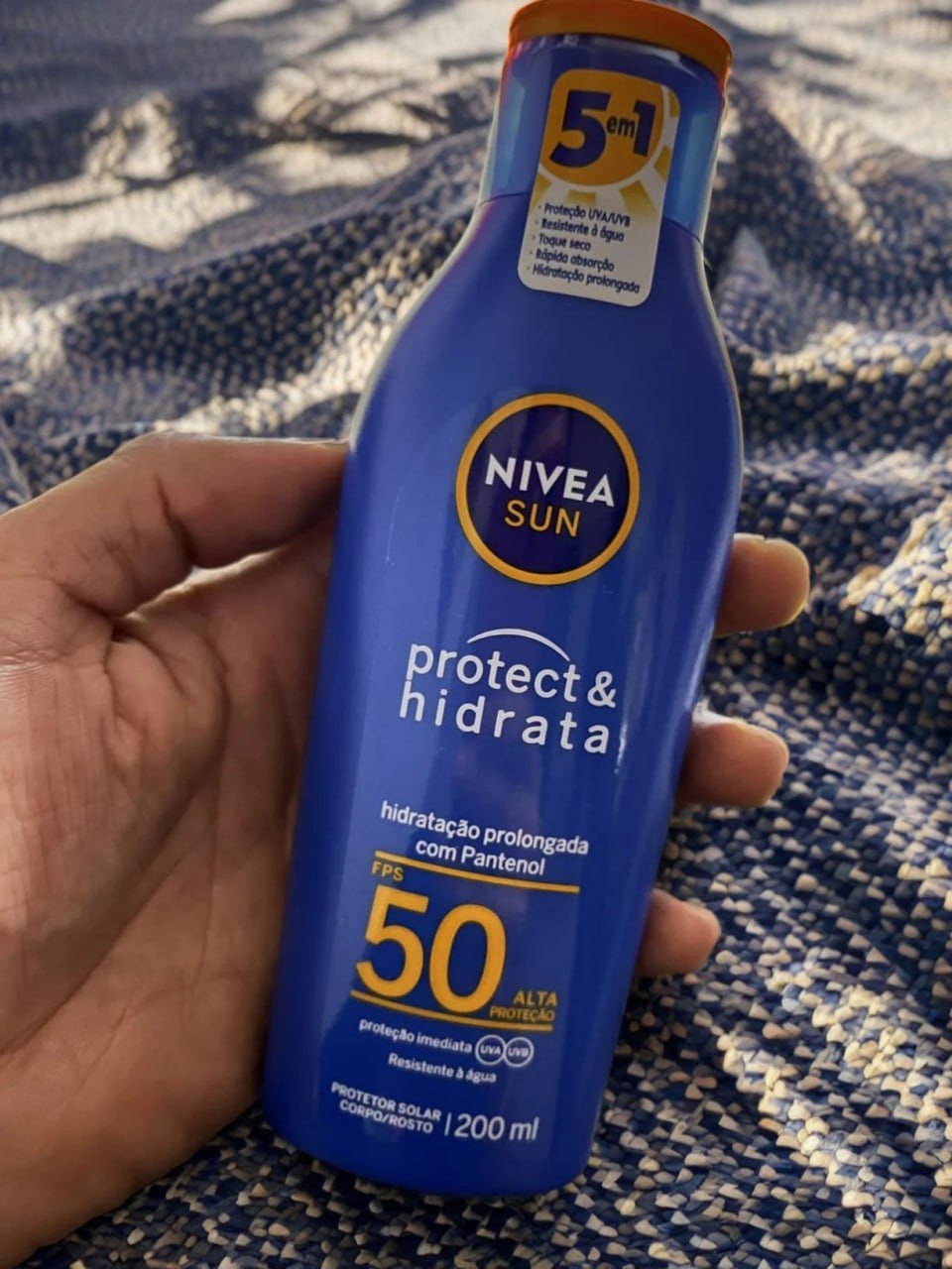 NIVEA SUN Protetor Solar Protect & Hidrata FPS 50 200ml
