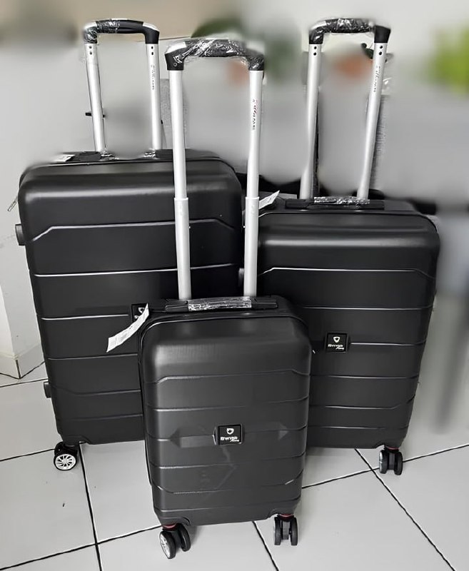 Conjunto De Malas De Viagem Pmg Tóquio Swiss Move Preta