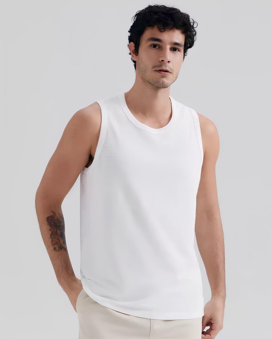 Regata Masculina Texturizada Hering