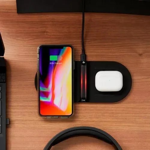 HyperX HX-CPBS-C Estação De Carregamento Sem Fio Qi Chargeplay Base Cor Preto