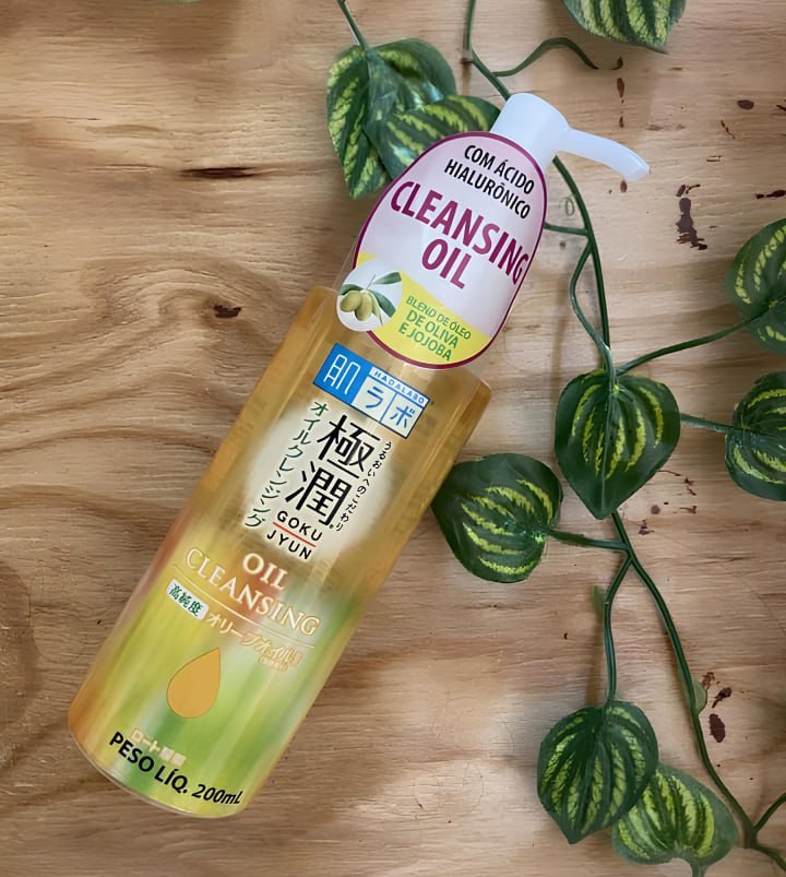 Demaquilante Hada Labo Gokujyun Oil Cleansing Com 200ml