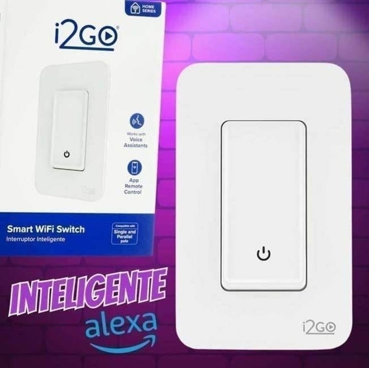 Interruptor Inteligente I2go Smart Wifi Switch