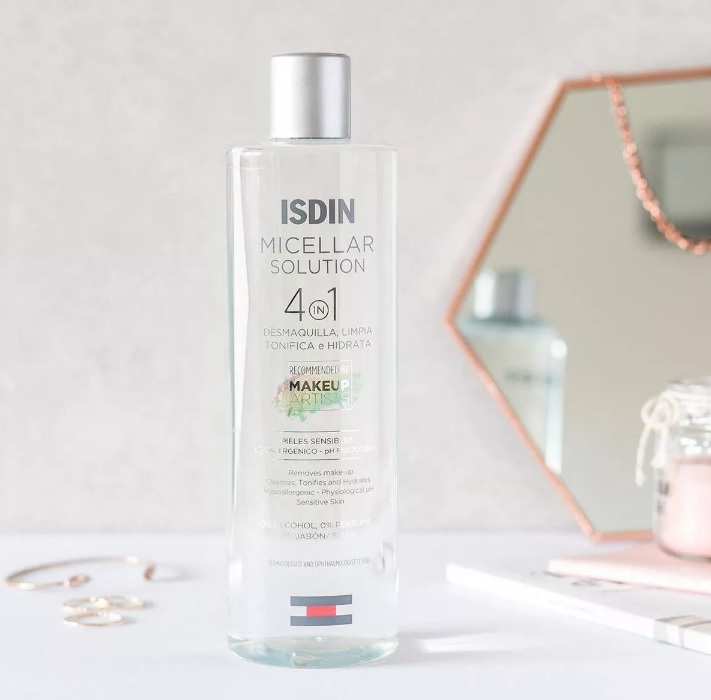 Água Micelar Isdin Micellar Solution 4 Em 1 400ml