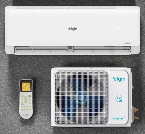 Ar Cond Hw R32 Elgin Inverter Ii Wifi 18000 Quente/frio 220v