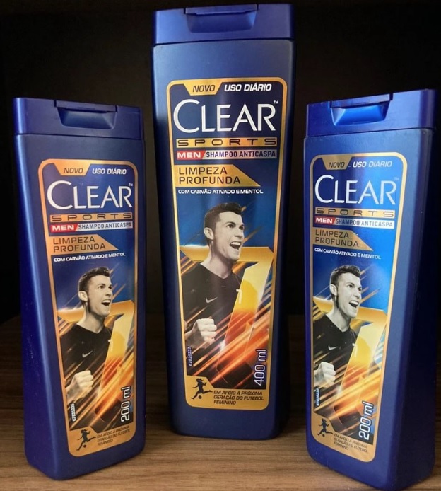 Clear Sports Men – Shampoo Anticaspa Limpeza Profunda 400Ml