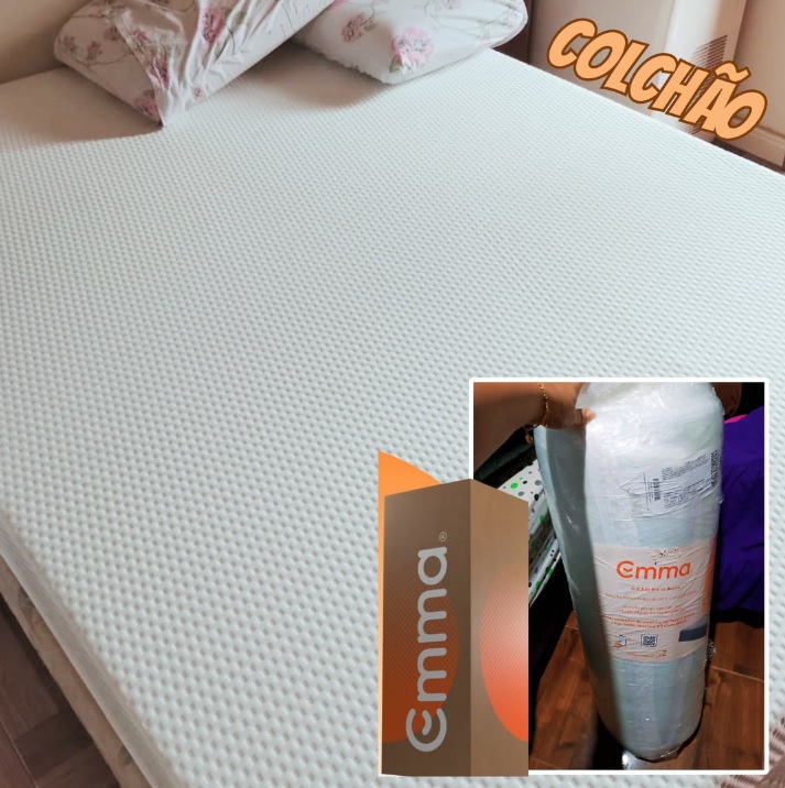 Colchão Solteiro de espuma D28 Emma Basics 17cm – Ortopédico e Hipoalergênico com 5 anos de garantia