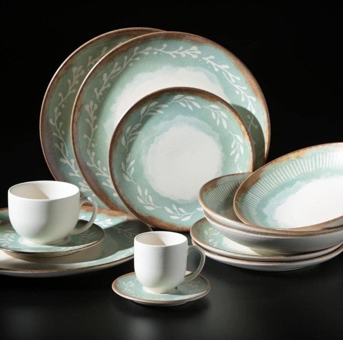 Conjunto C/ 6 Pratos De Sobremesa Coup Mediterrâneo Ø 20,5cm