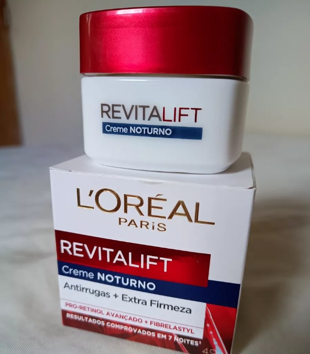 Creme Facial Anti-Idade Noturno L’Oréal Paris Revitalift