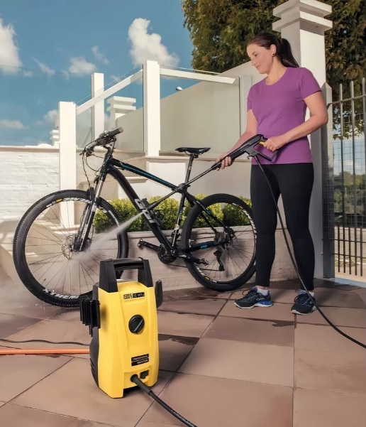 Econ Lavadora De Alta Pressão 1200w 1500 Psi 220v Tramontina Cor