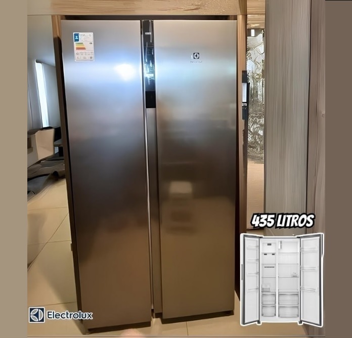 Electrolux geladeira inox 110v