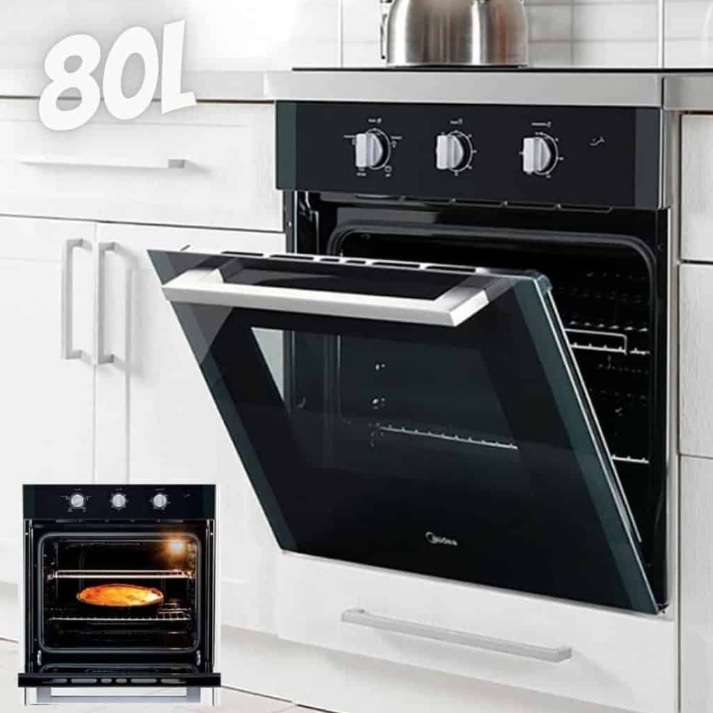 Forno de Embutir Elétrico 80 L Midea Grill 220V