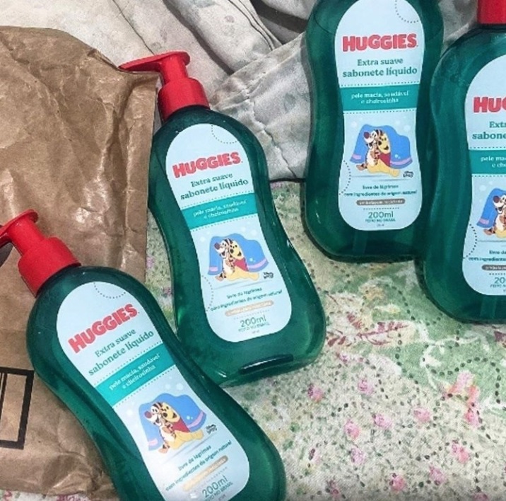 Huggies Extra Suave – Sabonete Líquido, 200ml