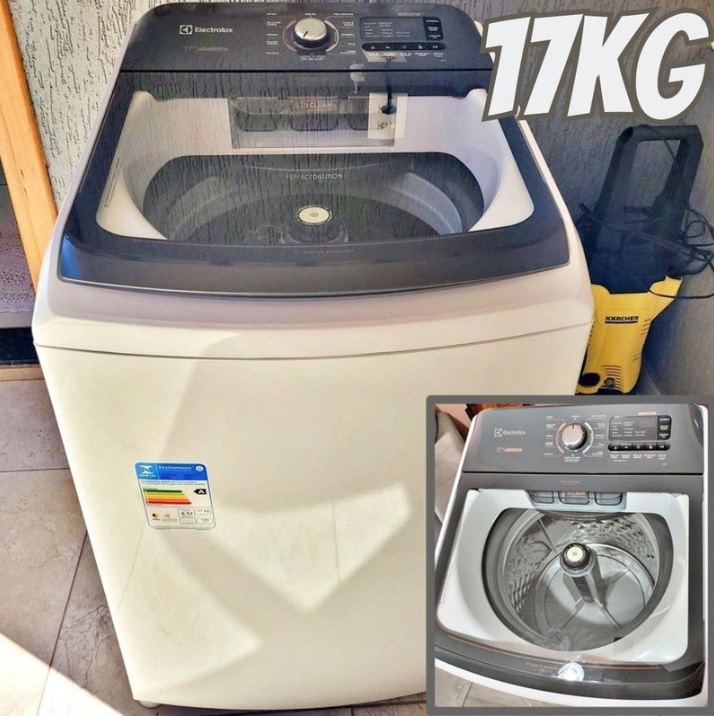Máquina de lavar automática Electrolux Premium Care hasta 17kg 127V – branco