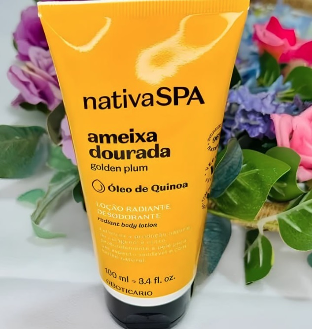 Loção Radiante Desodorante Corporal Nativa Spa Ameixa Dourada 100ml