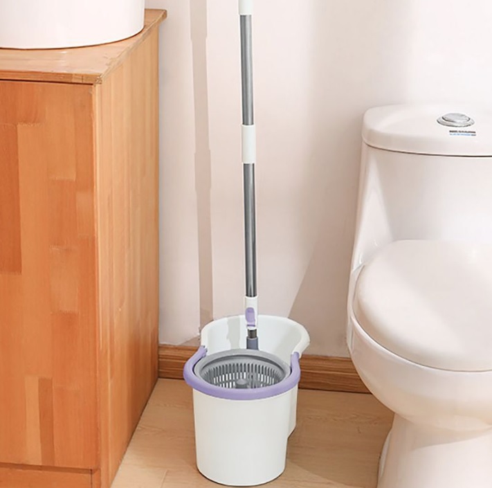 Mop com balde e esfregão giro fit – Simplo