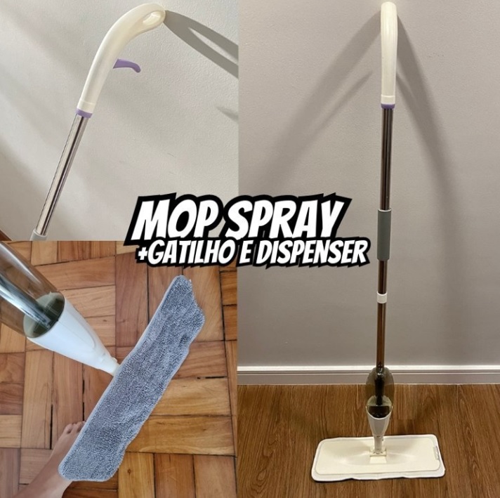 Mop spray com gatilho e dispenser – Simplo
