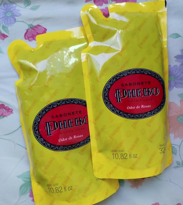 PHEBO Refil Sabonete Líquido Tradicional Odor De Rosas 320Ml Phebo