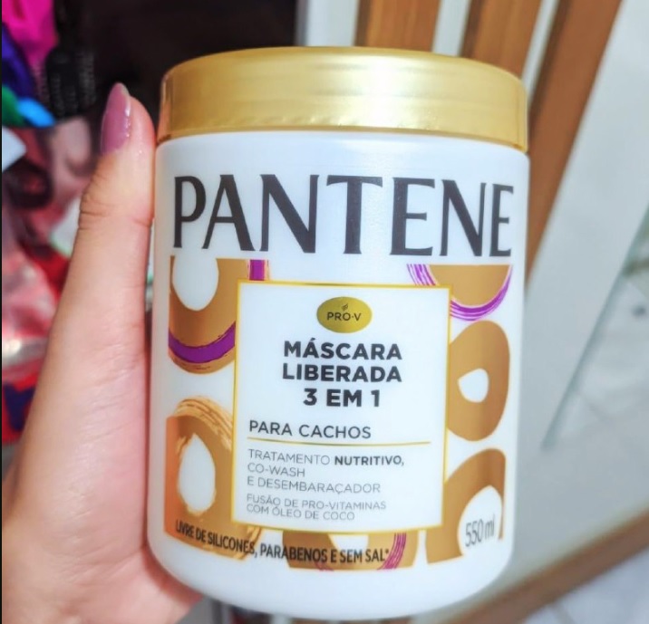 Pantene Máscara Pro-Vitaminas 3 em 1 Condicionante 550ml