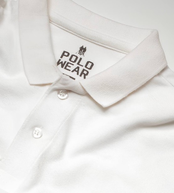 Polo Masculina Piquet Gola Lisa Polo Wear Branco