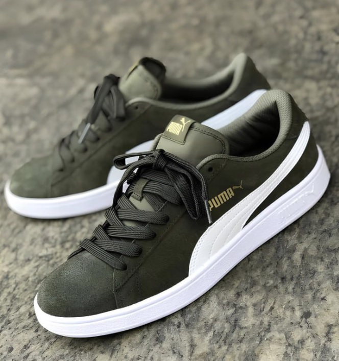 Tenis Masculino Puma Smash Streetwear Casual – Original