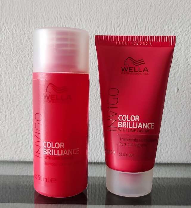 Wella Professionals Invigo Color Brilliance Kit Shampoo + Máscara Travel Size
