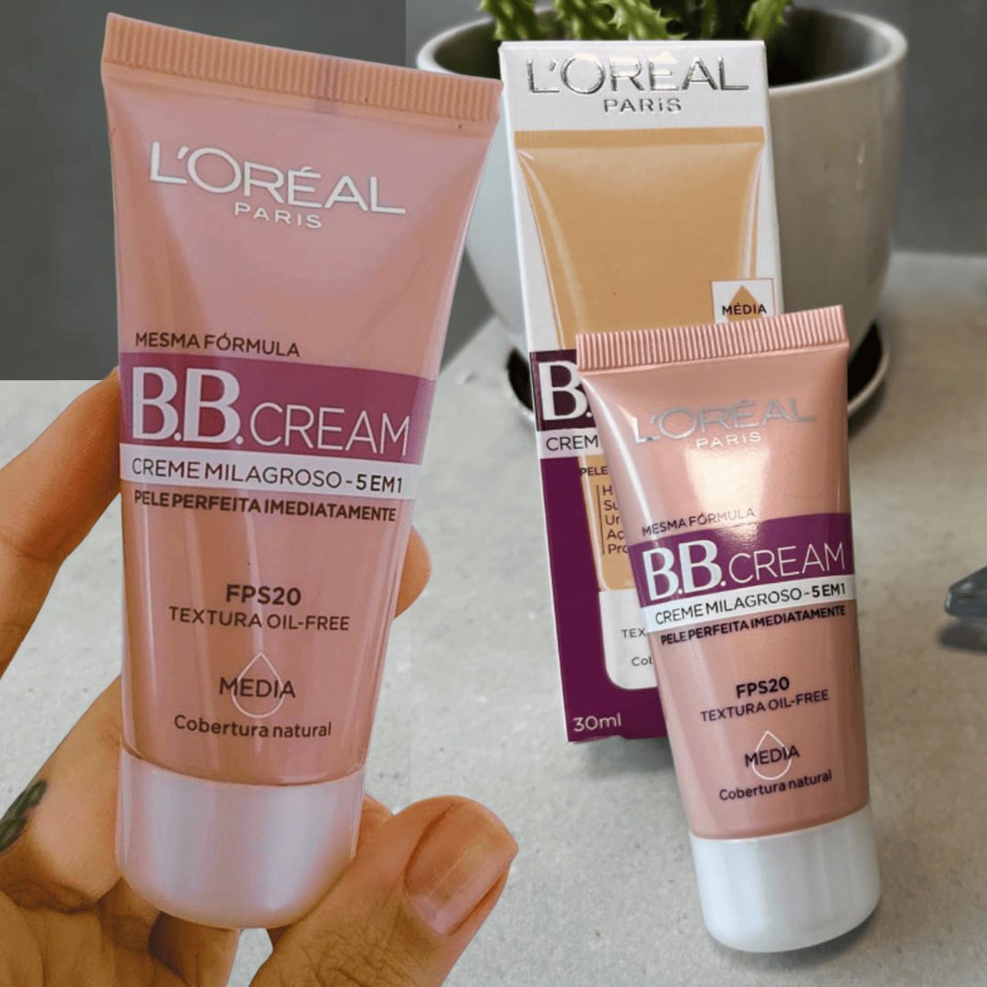 L’Oréal Paris Base BB Cream FPS 20 Dermo Expertise Cor Média, 30ml